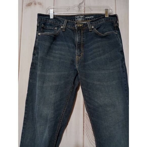 Levi's Jeans Men's 33 30 Athletic Fit - Picture 3 of 8